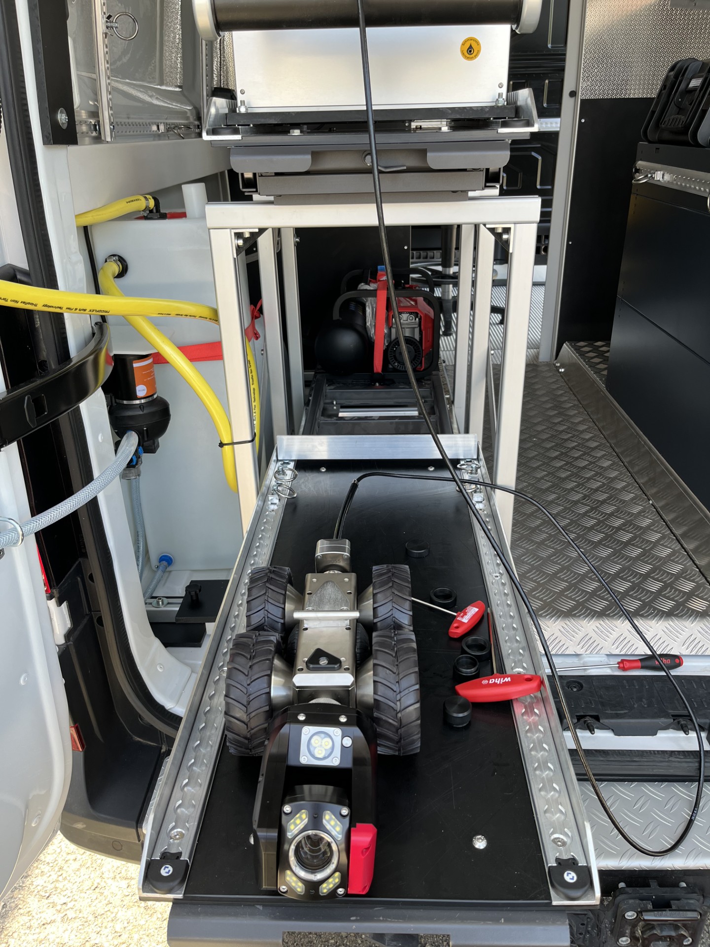 Matériel d’inspection et de curage – Diagnostic Test